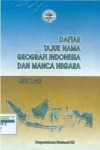 Image of Daftar tajuk nama geografi indonesia dan mancanegara
