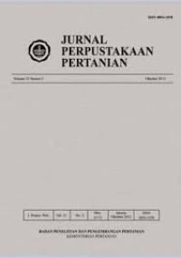 Image of Jurnal Perpustakaan Pertanian